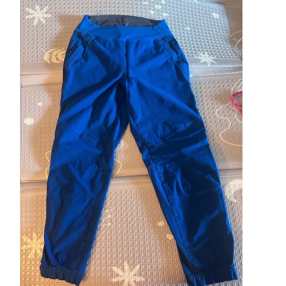 Patagonia Women Hampi Rock Pants Royal Blue Climbing Hiking Joggers Size 6